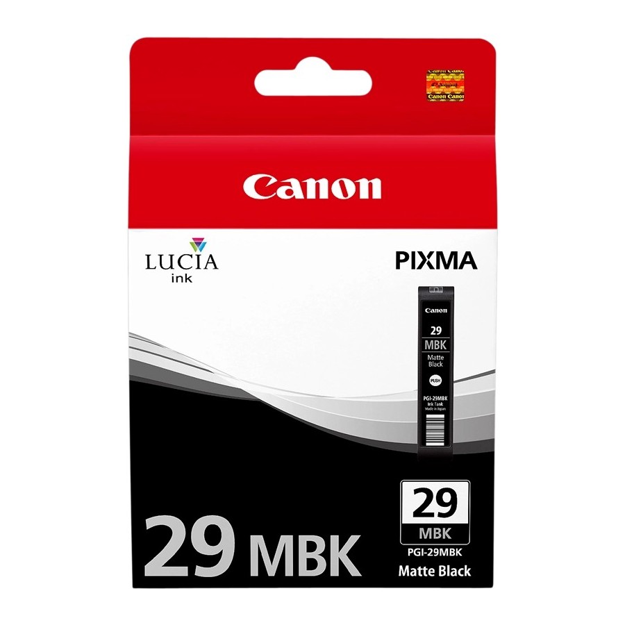 Canon PGI-29MBK - 36 ml - nero opaco - originale CANON Canon PGI-29MBK - 36 ml - nero opaco - originale CANON