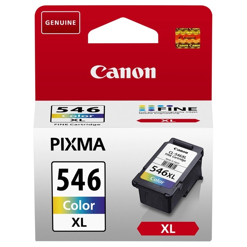 Canon CL-546XL - 13 ml - Alta capacità - colore (ciano, magenta, gi... Canon CL-546XL - 13 ml - Alta capacità - colore (ciano, magenta, gi...