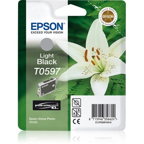 Epson T0597 - 13 ml - nero chiaro - originale EPSON