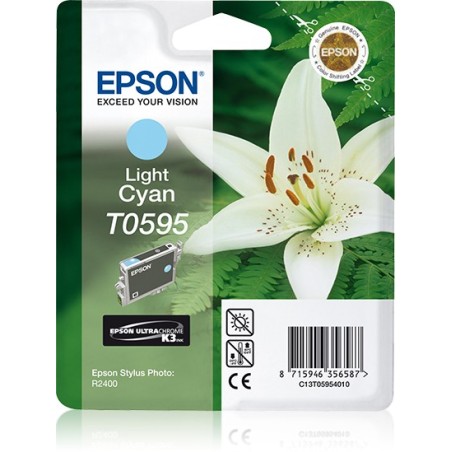 Epson T0595 - 13 ml - cyan chiaro - originale EPSON