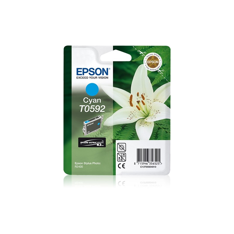 Epson T0592 - 13 ml - ciano - originale EPSON