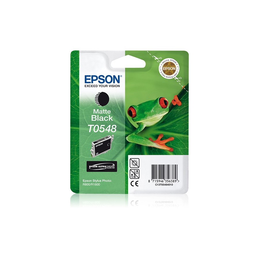 Epson T0548 - 13 ml - nero opaco - originale EPSON Epson T0548 - 13 ml - nero opaco - originale EPSON