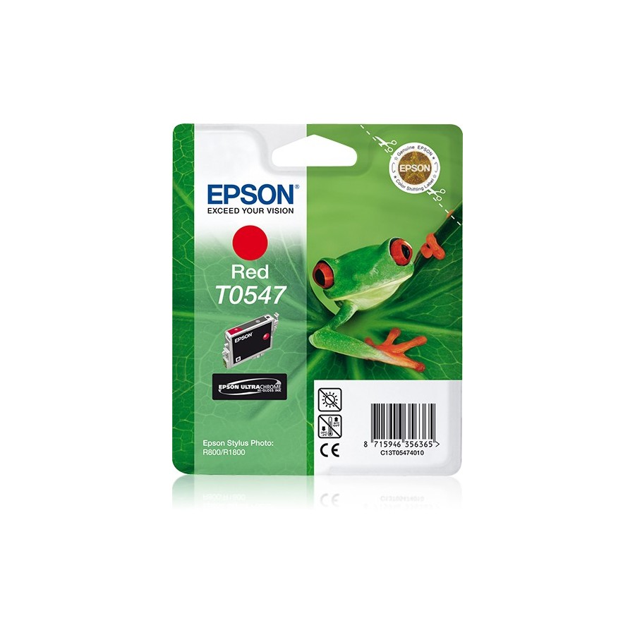 Epson T0547 - 13 ml - rosso - originale EPSON Epson T0547 - 13 ml - rosso - originale EPSON