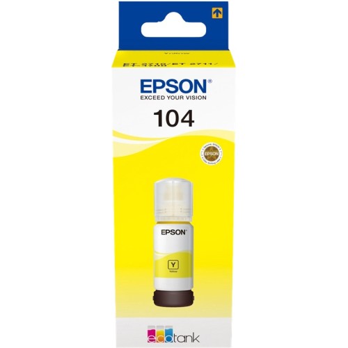 Epson EcoTank 104 - 65 ml - giallo - originale EPSON