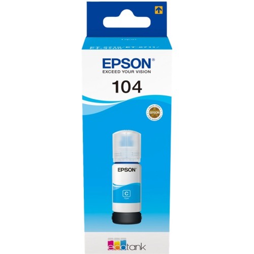 Epson EcoTank 104 - 65 ml - ciano - originale EPSON