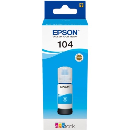 Epson EcoTank 104 - 65 ml - ciano - originale EPSON