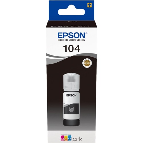 Epson EcoTank 104 - 65 ml - nero - originale EPSON