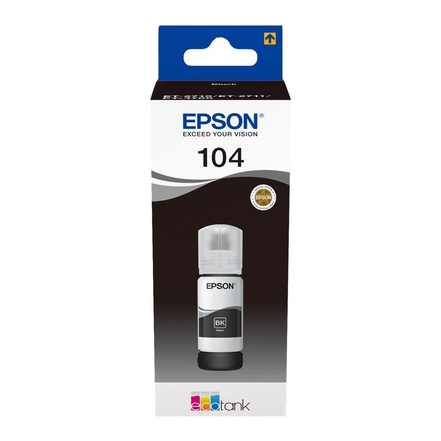 Epson EcoTank 104 - 65 ml - nero - originale EPSON