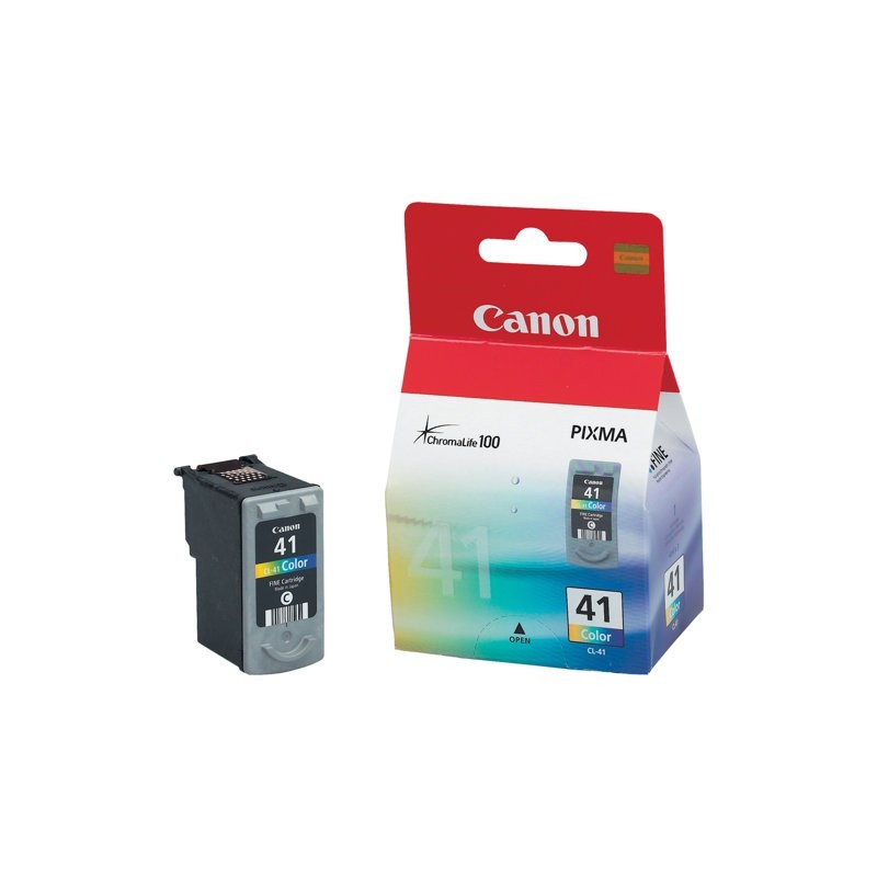 Canon CL-41 - 12 ml - Alta capacità - colore (ciano, magenta, giall... Canon CL-41 - 12 ml - Alta capacità - colore (ciano, magenta, giall...