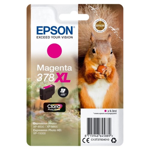 Epson 378XL - 9.3 ml - XL - magenta - originale EPSON