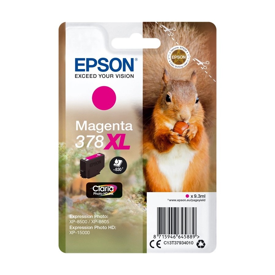 Epson 378XL - 9.3 ml - XL - magenta - originale EPSON
