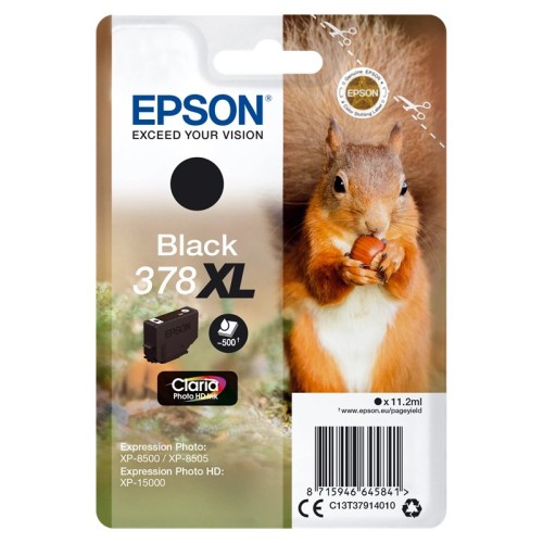 Epson 378XL - 11.2 ml - XL - nero - originale EPSON