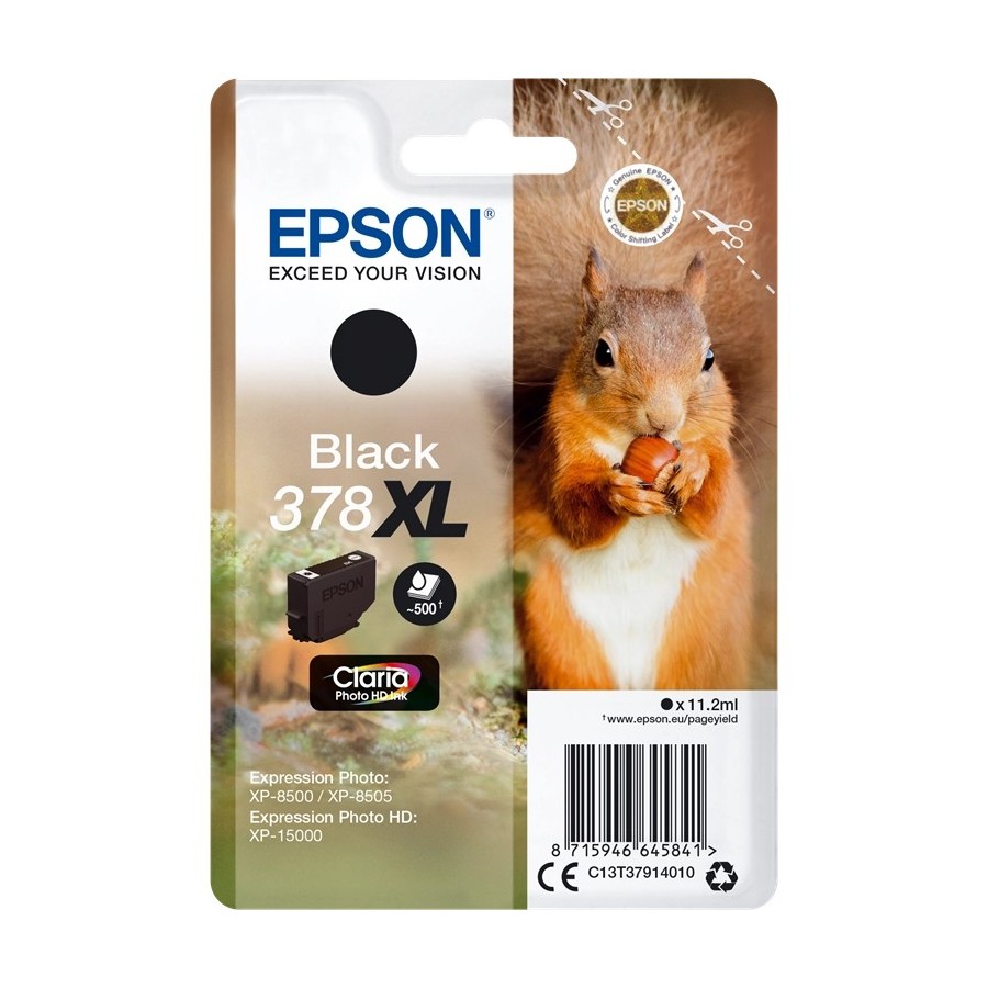 Epson 378XL - 11.2 ml - XL - nero - originale EPSON