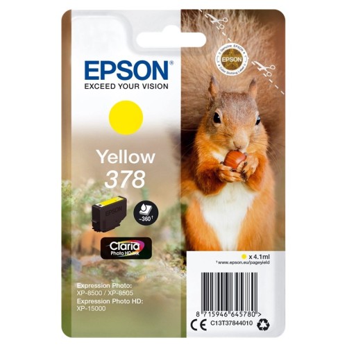 Epson 378 - 4.1 ml - giallo - originale EPSON