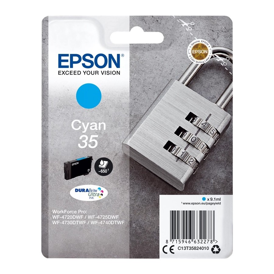 Epson 35 - 9.1 ml - ciano - originale EPSON
