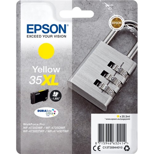 Epson 35XL - 20.3 ml - XL - giallo - originale EPSON