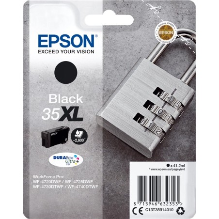 Epson 35XL - 41.2 ml - XL - nero - originale EPSON