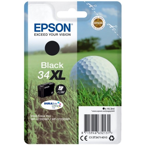 Epson 34XL - 16.3 ml - XL - nero - originale EPSON