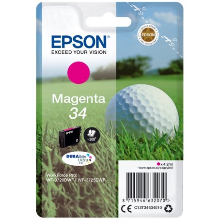 Epson 34 - 4.2 ml - magenta - originale EPSON