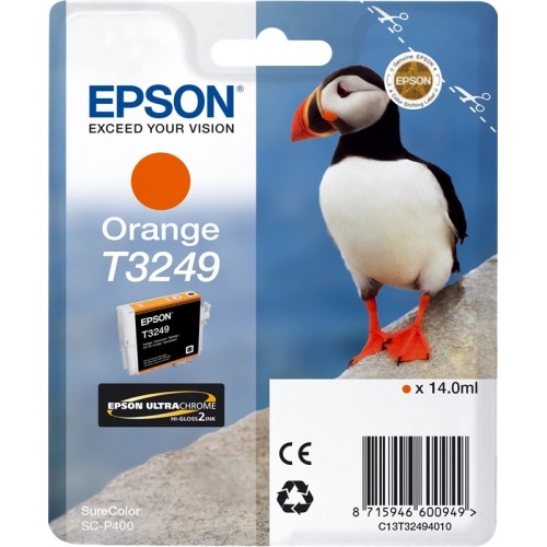 Epson T3249 - 14 ml - arancione - originale EPSON