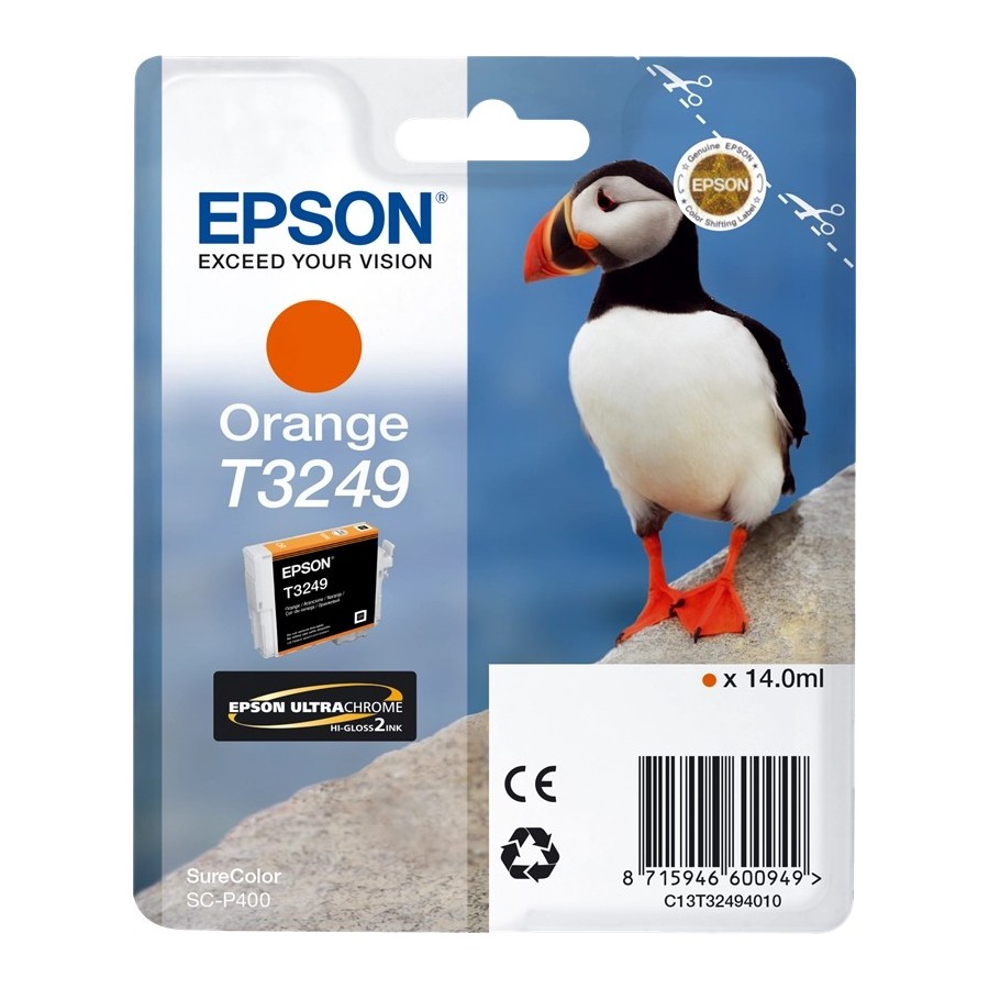 Epson T3249 - 14 ml - arancione - originale EPSON
