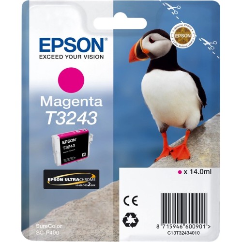 Epson T3243 - 14 ml - magenta - originale EPSON