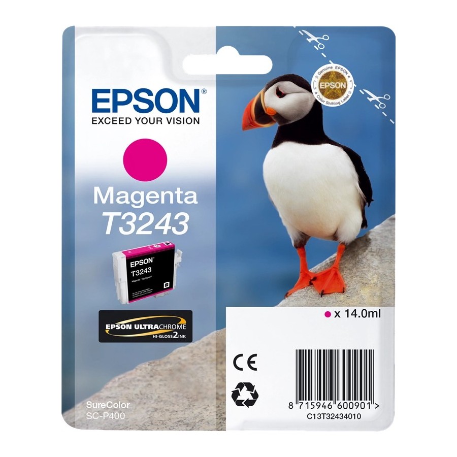 Epson T3243 - 14 ml - magenta - originale EPSON
