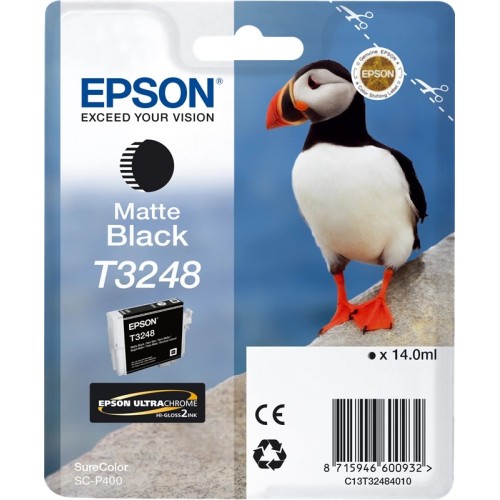 Epson T3248 - 14 ml - nero opaco - originale EPSON