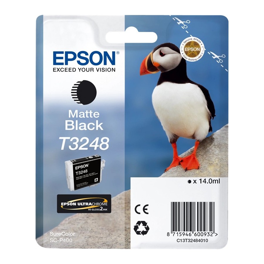 Epson T3248 - 14 ml - nero opaco - originale EPSON