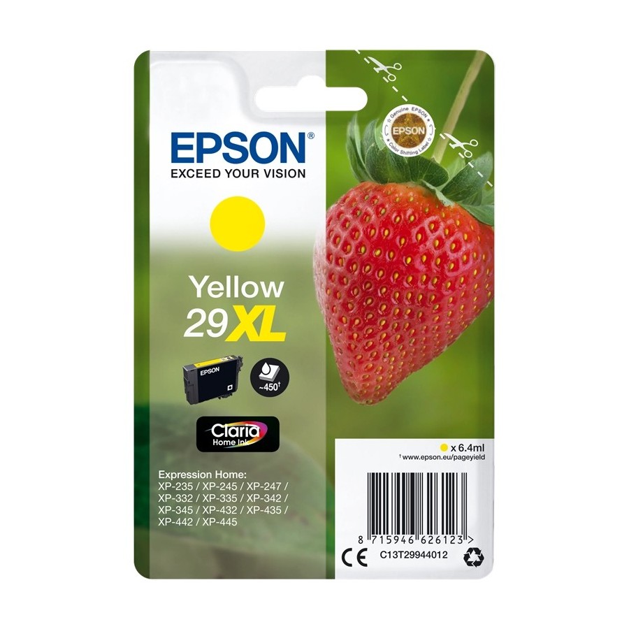 Epson 29XL - 6.4 ml - XL - giallo - originale EPSON