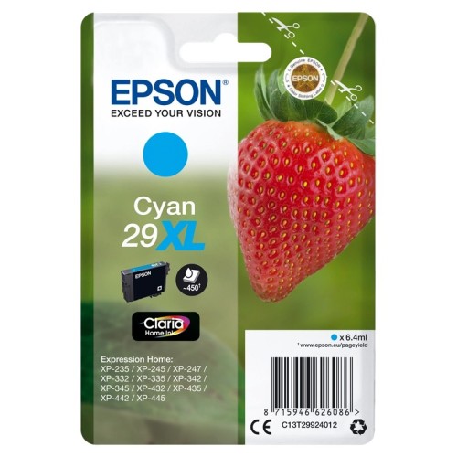 Epson 29XL - 6.4 ml - XL - ciano - originale EPSON