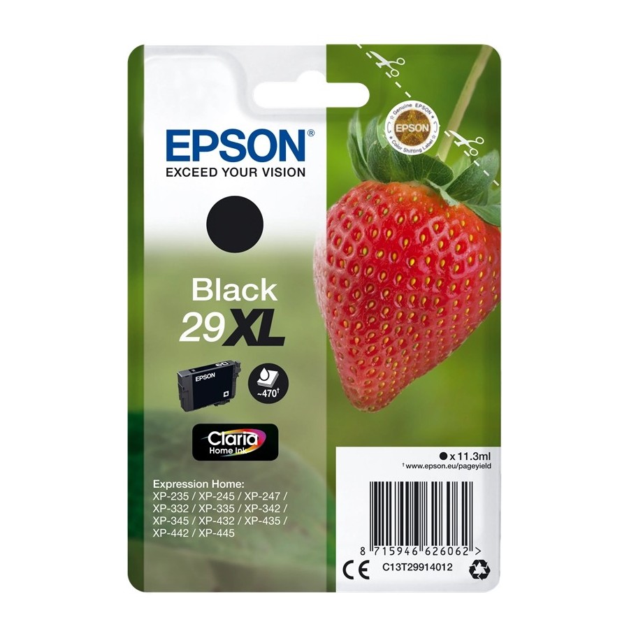 Epson 29XL - 11.3 ml - XL - nero - originale EPSON