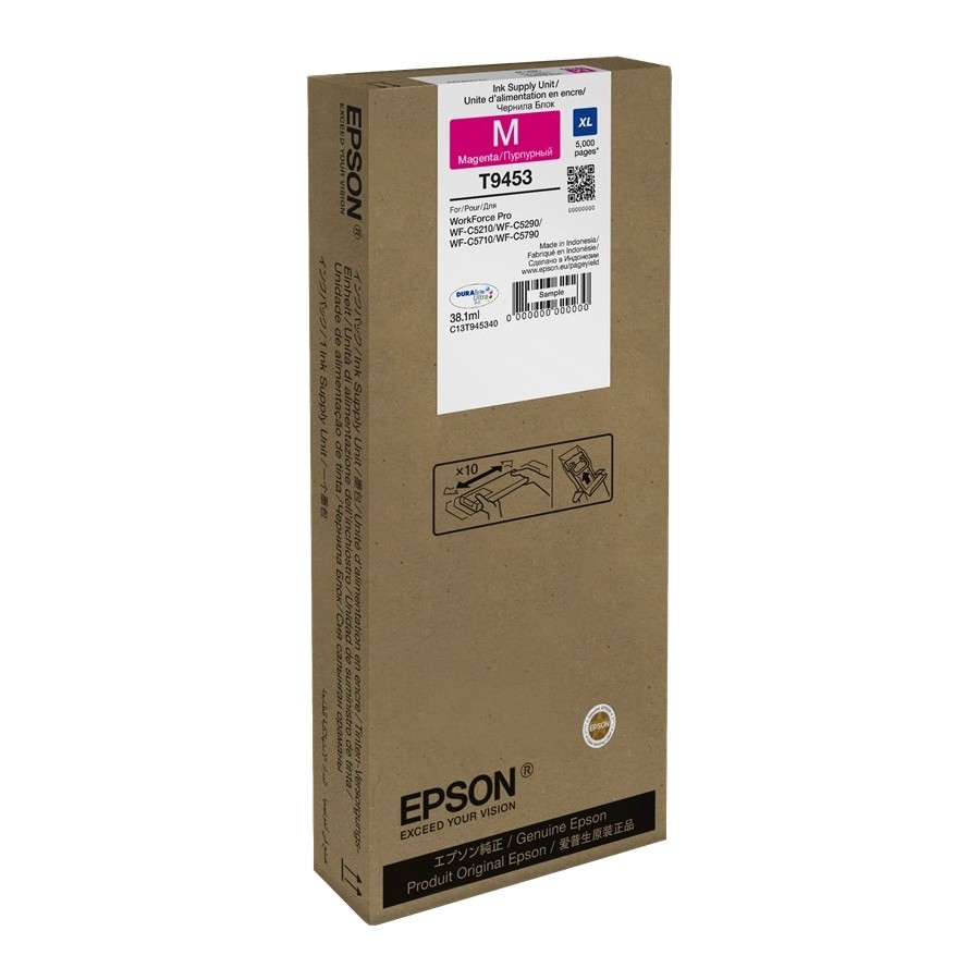 CARTUCCE INKJET HIGH VOLUME EPSON - 9 EPSON CARTUCCE INKJET HIGH VOLUME EPSON - 9 EPSON