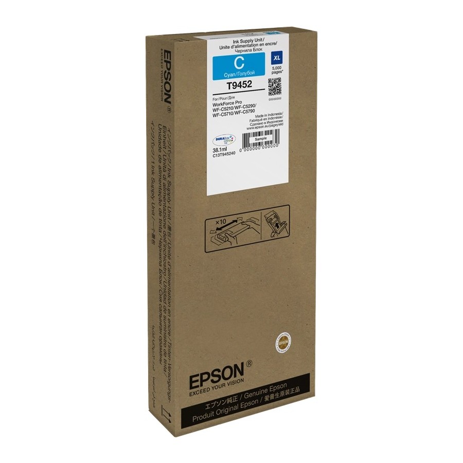 CARTUCCE INKJET HIGH VOLUME EPSON - 9 EPSON CARTUCCE INKJET HIGH VOLUME EPSON - 9 EPSON