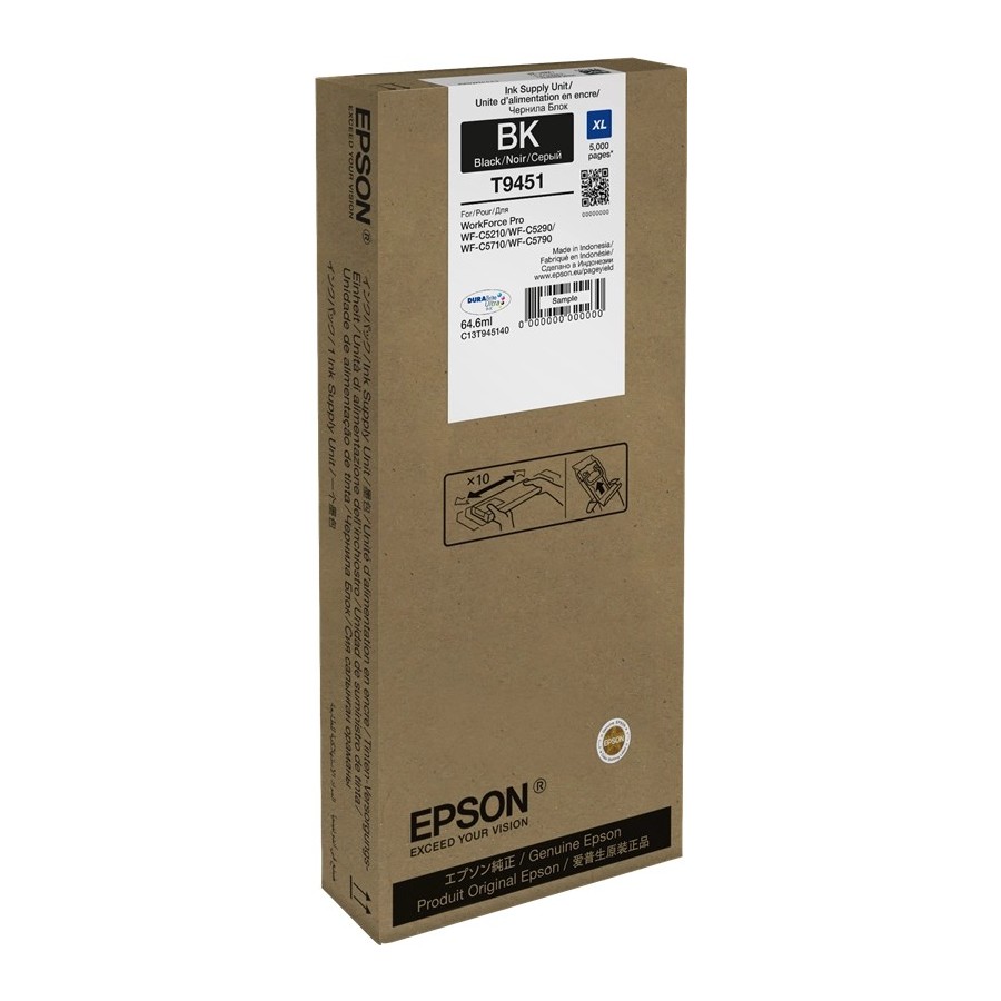 CARTUCCE INKJET HIGH VOLUME EPSON - 9 EPSON CARTUCCE INKJET HIGH VOLUME EPSON - 9 EPSON