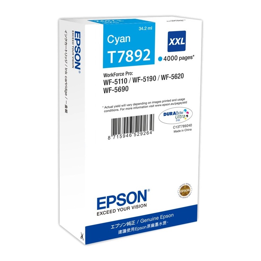 CARTUCCE INKJET HIGH VOLUME EPSON - 9 EPSON CARTUCCE INKJET HIGH VOLUME EPSON - 9 EPSON