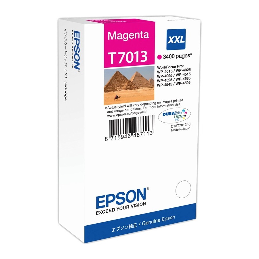 CARTUCCE INKJET HIGH VOLUME EPSON - 9 EPSON CARTUCCE INKJET HIGH VOLUME EPSON - 9 EPSON