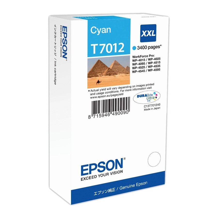 CARTUCCE INKJET HIGH VOLUME EPSON - 9 EPSON CARTUCCE INKJET HIGH VOLUME EPSON - 9 EPSON