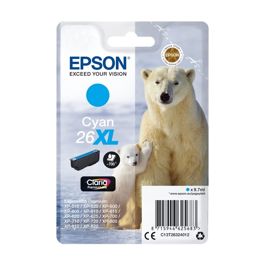 CARTUCCE INKJET S8 EPSON - 24 EPSON CARTUCCE INKJET S8 EPSON - 24 EPSON