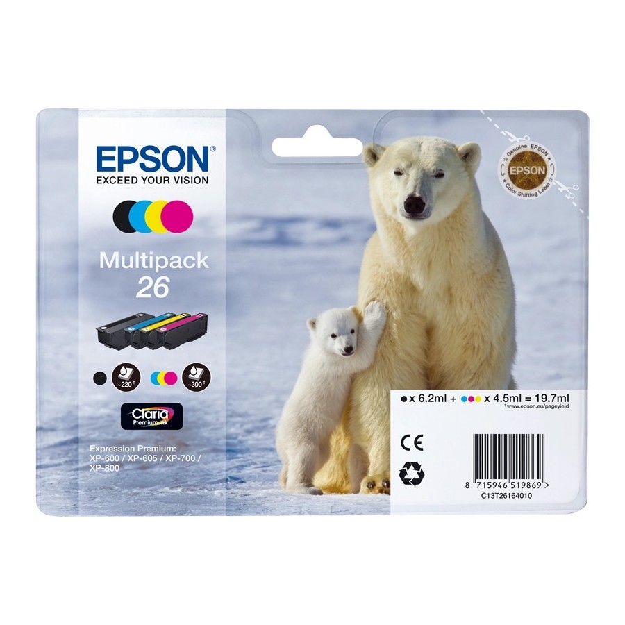 CARTUCCE INKJET S8 EPSON - 24 EPSON CARTUCCE INKJET S8 EPSON - 24 EPSON