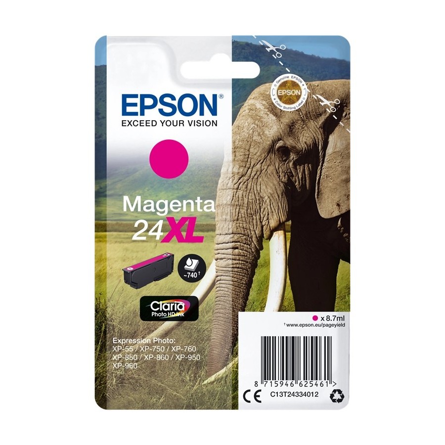 CARTUCCE INKJET S8 EPSON - 24 EPSON CARTUCCE INKJET S8 EPSON - 24 EPSON