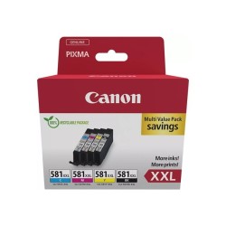 Canon CLI-581XXL C/M/Y/BK Multi Pack - Confezione da 4 - 11.7 ml - ...