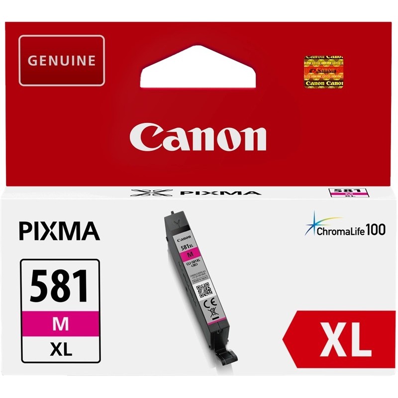 Canon CLI-581M XL - 8.3 ml - misura XL - magenta - originale CANON Canon CLI-581M XL - 8.3 ml - misura XL - magenta - originale CANON