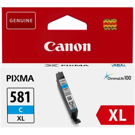 Canon CLI-581C XL - 8.3 ml - misura XL - ciano - originale CANON