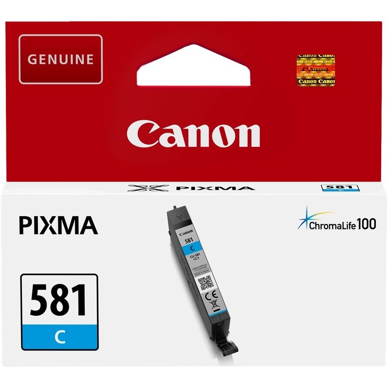 Canon CLI-581C - 5.6 ml - ciano - originale CANON Canon CLI-581C - 5.6 ml - ciano - originale CANON