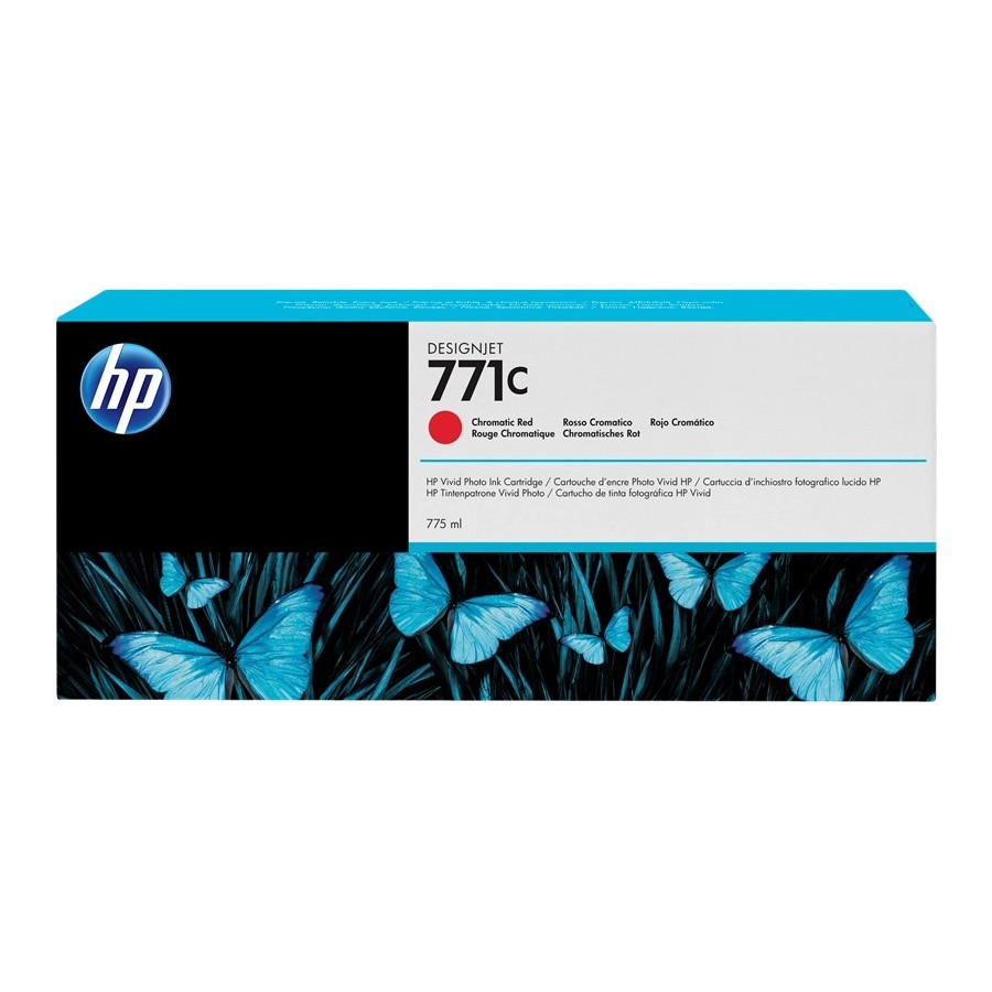 B6Y08A CART.ROSSO DJ HP771C 775ML