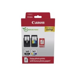 Canon PG-560/CL-561 Photo Value Pack - conf. da 2 - nero, colore - ...
